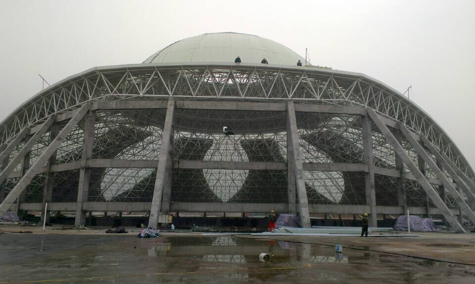 扬中温泉馆网架工程